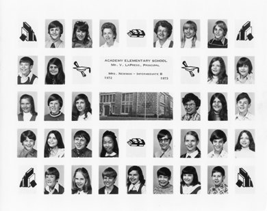 Mrs. Newman's fifth grade class